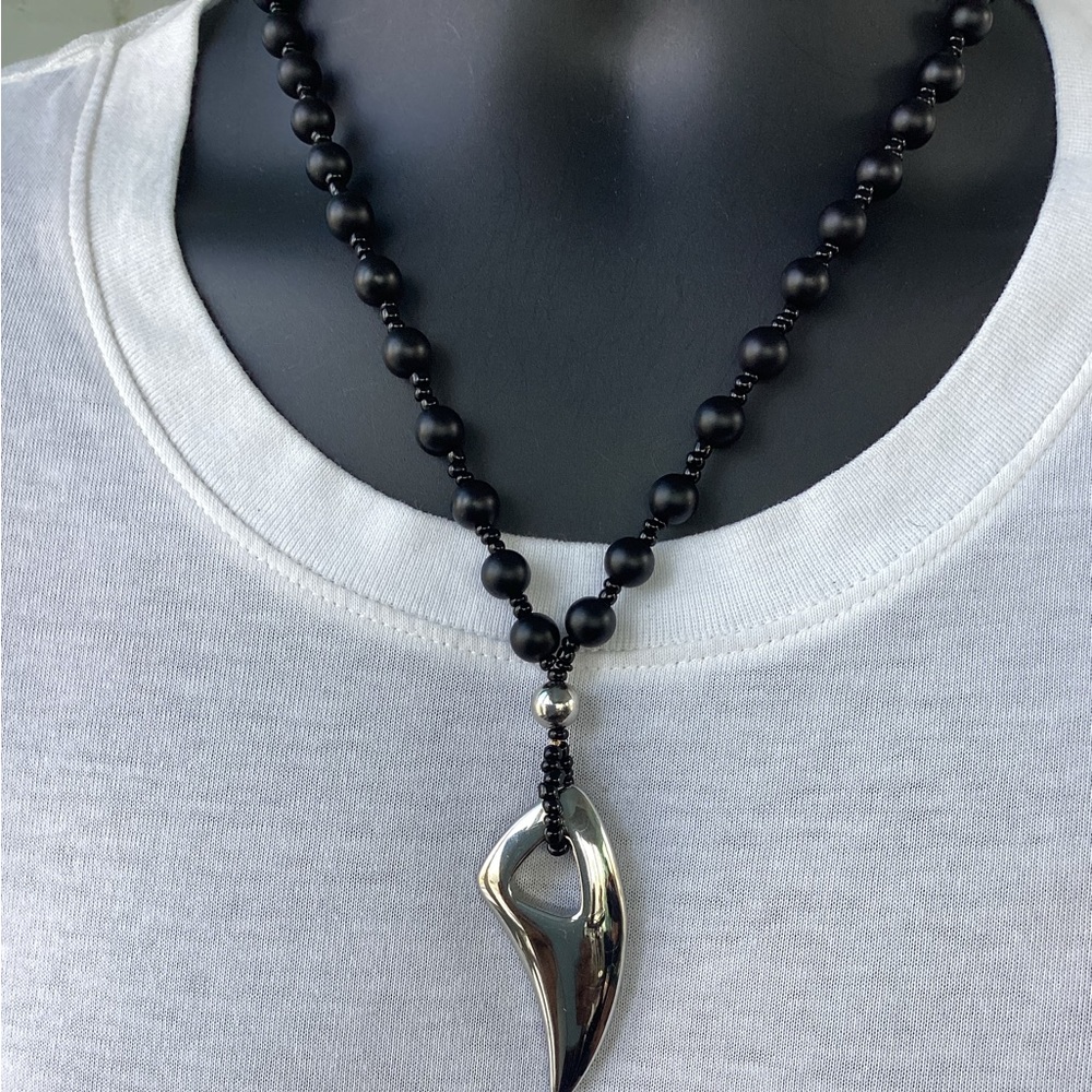 Men's Stainless Steel Wolf Tooth Necklace🐺